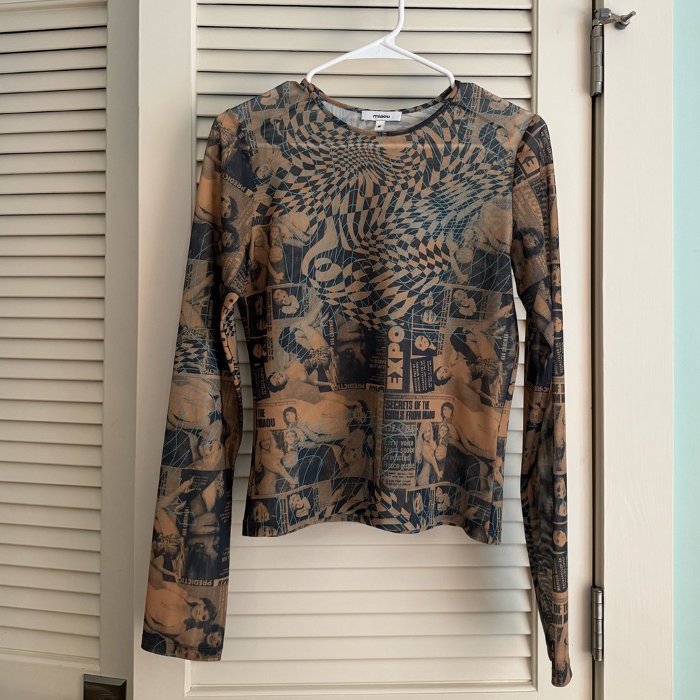 MIAOU Long Sleeve Top in Wanted
